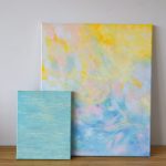 Abstract paintings for home and office that help you slow down and connect with yourself
