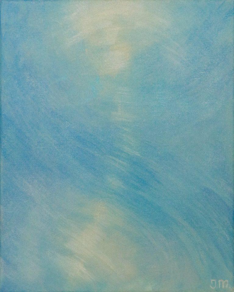 In this painting I tried to give the sense of the warmth and light, ascension. It may be compared to the joy of achieving an important goal. I want to direct someone to their dream or inspire them to make at least a step towards it.